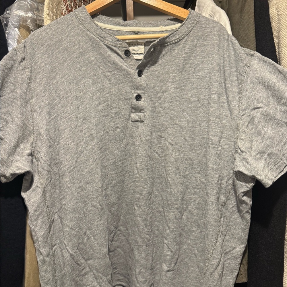 rag & bone Gray Casual Button Down Shirt